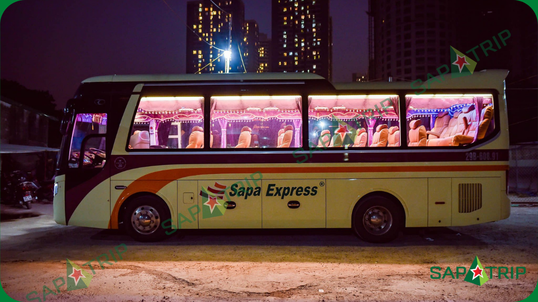 Xe Limousine 16 chỗ - Nhà xe Sapa Express