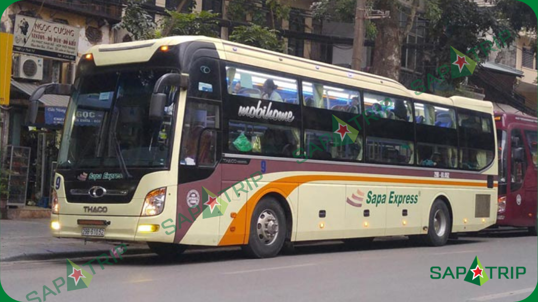 xe Sapa Express đi Sapa từ Hà Nội