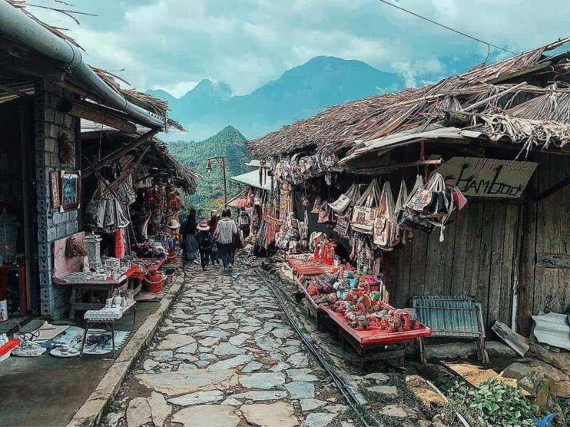 Bản Cát Cát là điểm đến quen thuộc với du khách Sapa (Nguồn: Fanpage Bản Cát Cát - Cat cat Village)