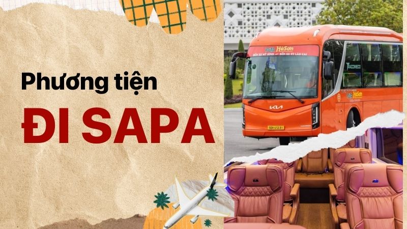 Phương tiện đi Sapa 2 ngày 1 đêm (Nguồn: Sapatrip)