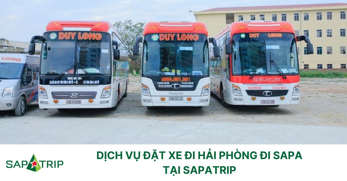 Dịch vụ đặt xe đi Hải Phòng đi Sapa tại SapaTrip